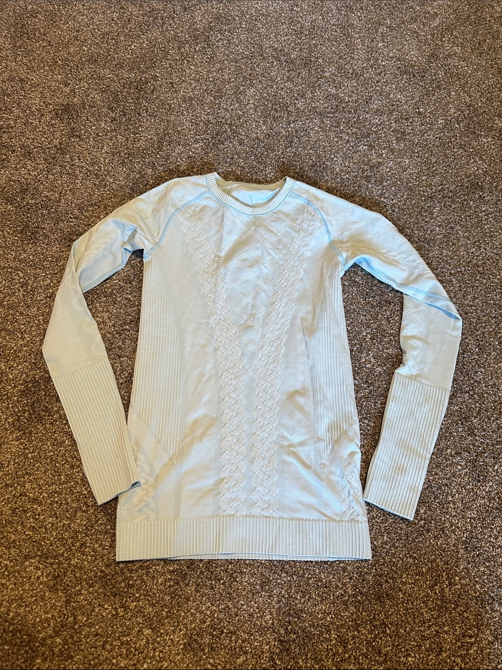 Lululemon Ice Blue Restless Pullover Long Sleeve